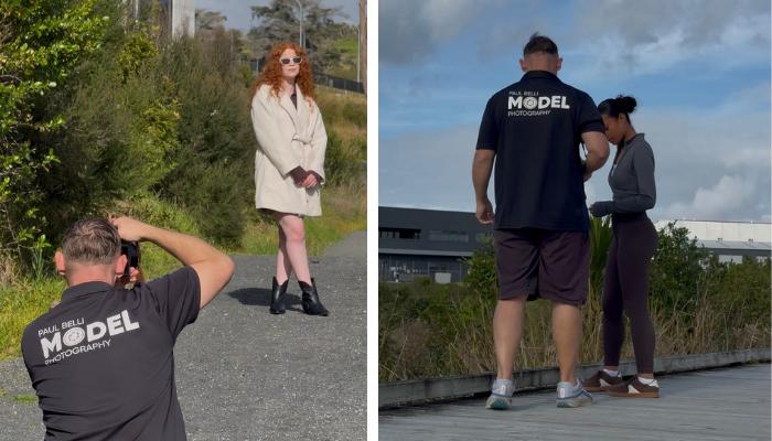 Paul Belli taking photos for SPCA