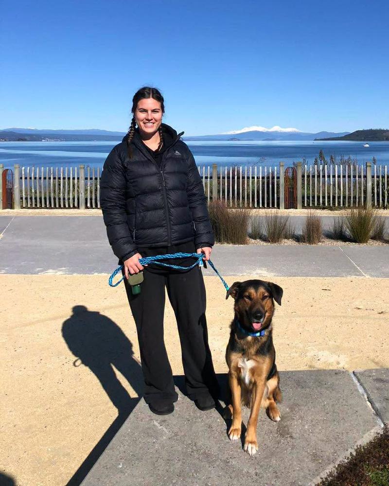 Kairangi and Diego at Lake Taupō.
