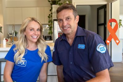 Kim Crossman chats to SPCA National Inspectorate Manager Alan