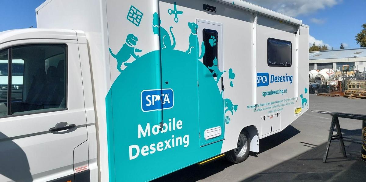 SPCA Mobile Desexing Caravan